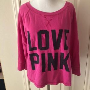 VS Love Pink Crewneck